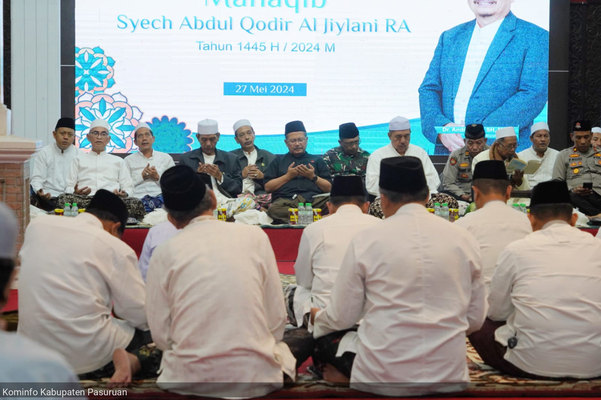 Pemkab Pasuruan Gelar pembacaan Manaqib, Kenang Sejarah Singkat Syekh Abdul Qodir Al-Jailani