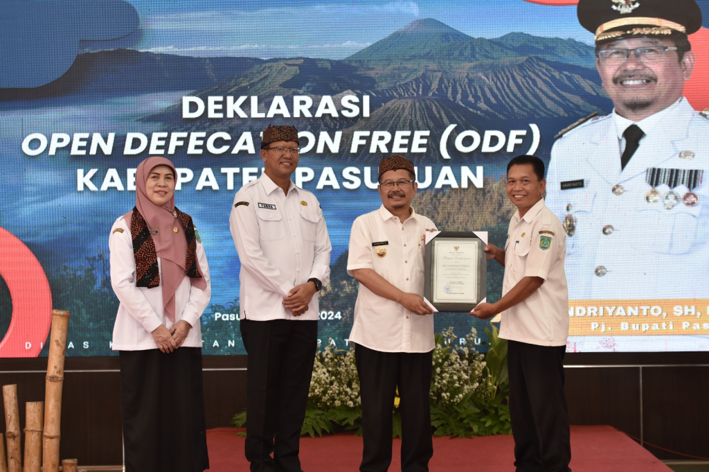 Deklarasi Open Defecation Free (ODF) Kabupaten Pasuruan