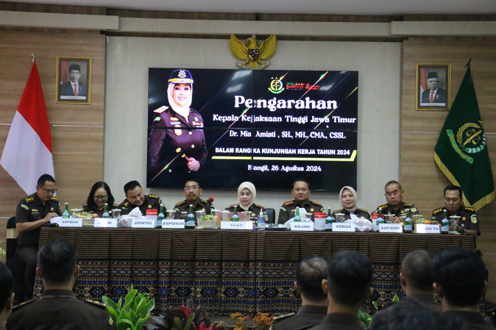 Kunjungan Kerja Kepala Kejaksaan Tinggi Jawa Timur