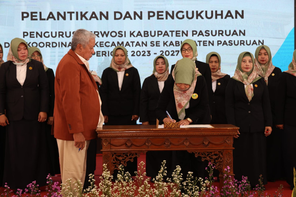 Pelantikan dan Pengukuhan Pengurus Perwosi Periode 2023 - 2027