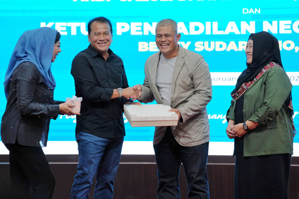 Penyambutan Kapolres Pasuruan dan Ketua Pengadilan Negeri Pasuruan