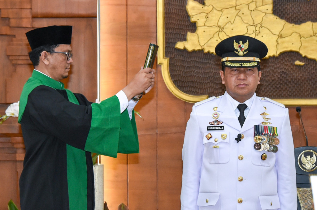 Pangambilan Sumpah dan Pelantikan serta Serah Terima Jabatan Pj. Bupati Pasuruan
