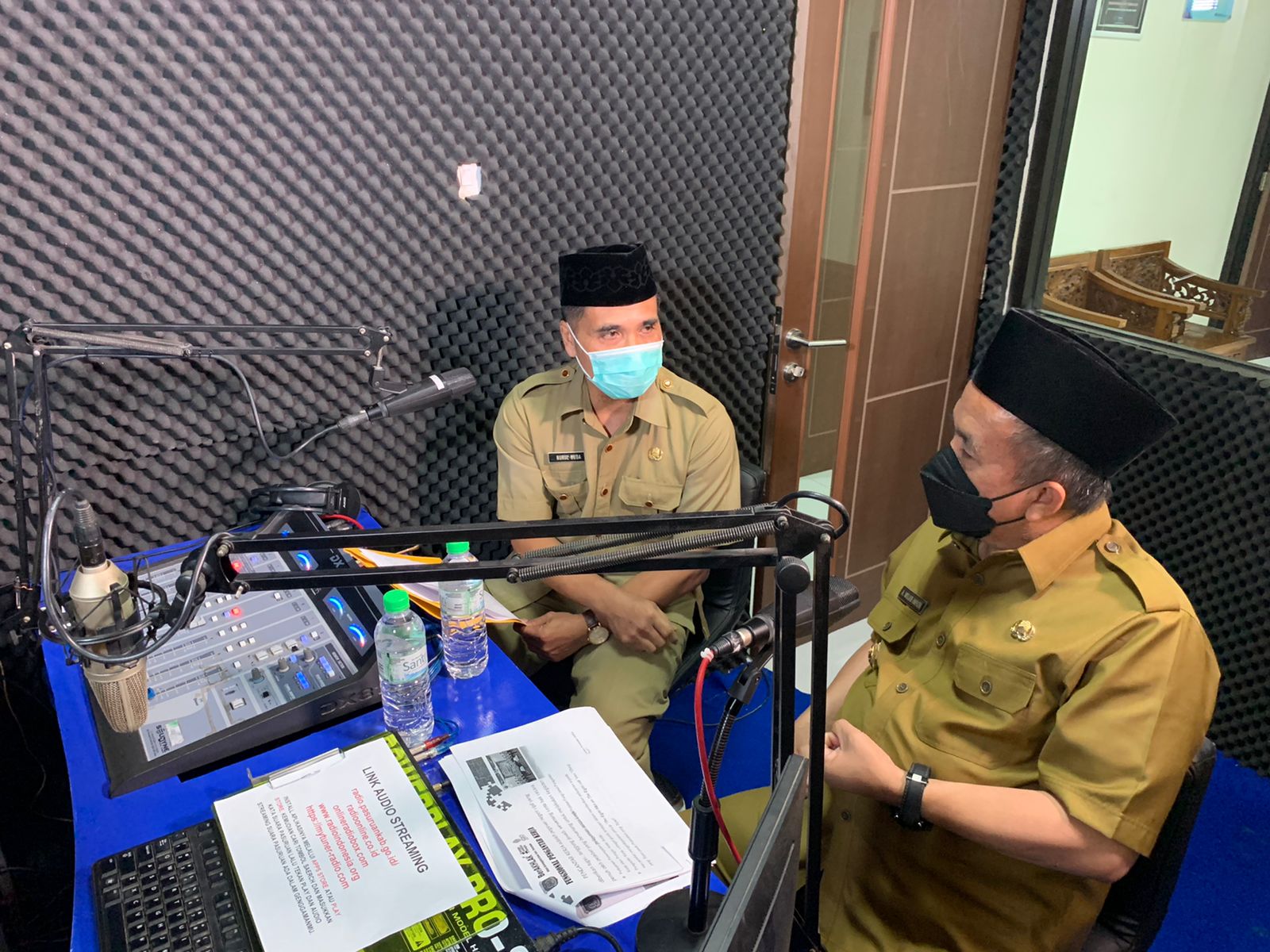 Talkshow Radio bersama Dinas Ketenagakerjaan