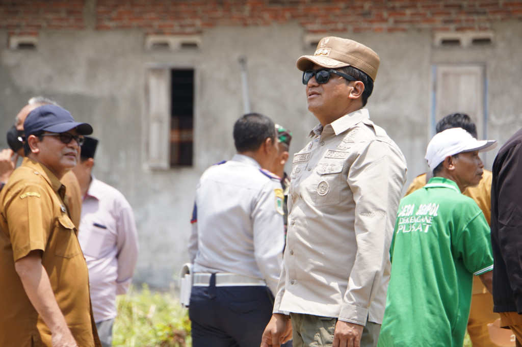 Peninjauan Pembersihan Sungai Patuk Kecamatan Gempol