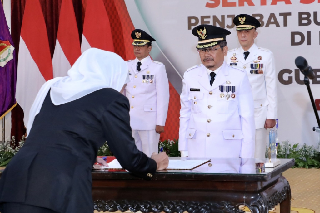 Pelantikan Pj Bupati Pasuruan