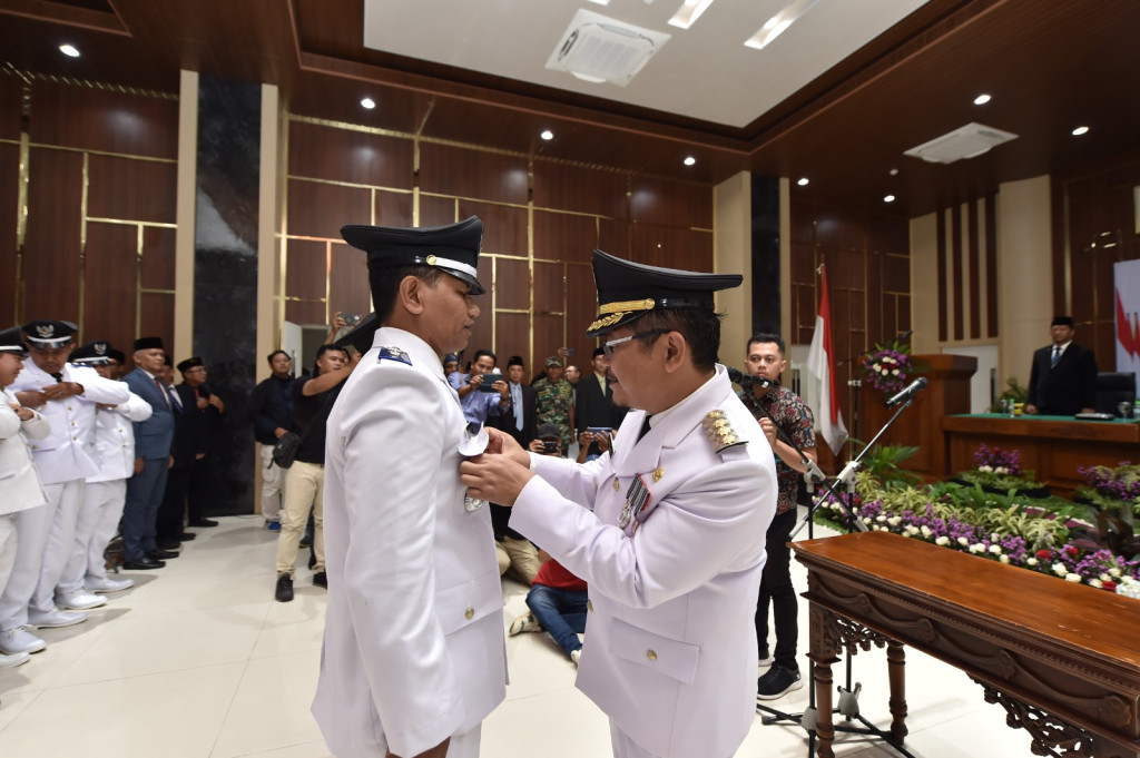 Pelantikan Kepala Desa Terpilih Kabupaten Pasuruan