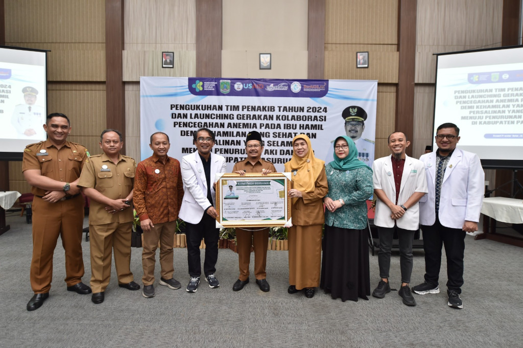 Pengukuhan PENAKIB (Tim Penurunan Angka Kematian Ibu dan Bayi) Kabupaten Pasuruan