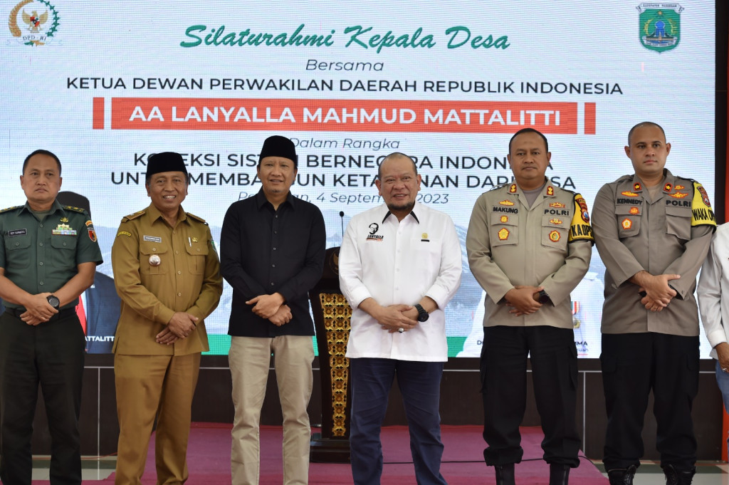 Silaturahim Kepala Desa Bersama DPD RI