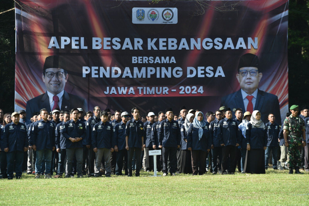 Apel Besar Kebangsaan bersama Pendamping Desa Jawa Timur 2024