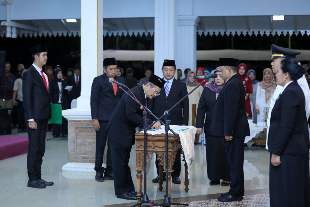 Pelantikan dan Pengambilan Sumpah/Janji Pejabat Pemkab Pasuruan 2024