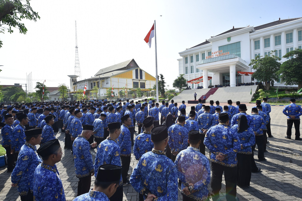Upacara Peringatan HUT Ke 54 KORPRI Tahun 2025