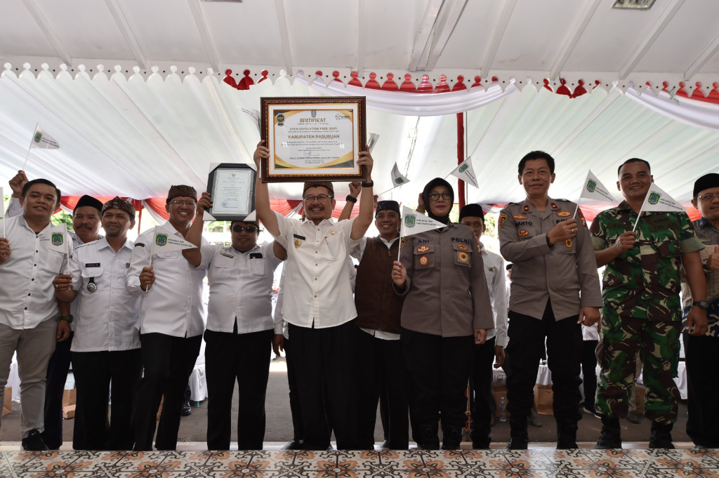 Deklarasi Open Defecation Free (ODF) Kabupaten Pasuruan